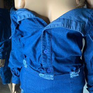 Jeans - Jean Two Piece Set Jeans - Jean Two Piece Set